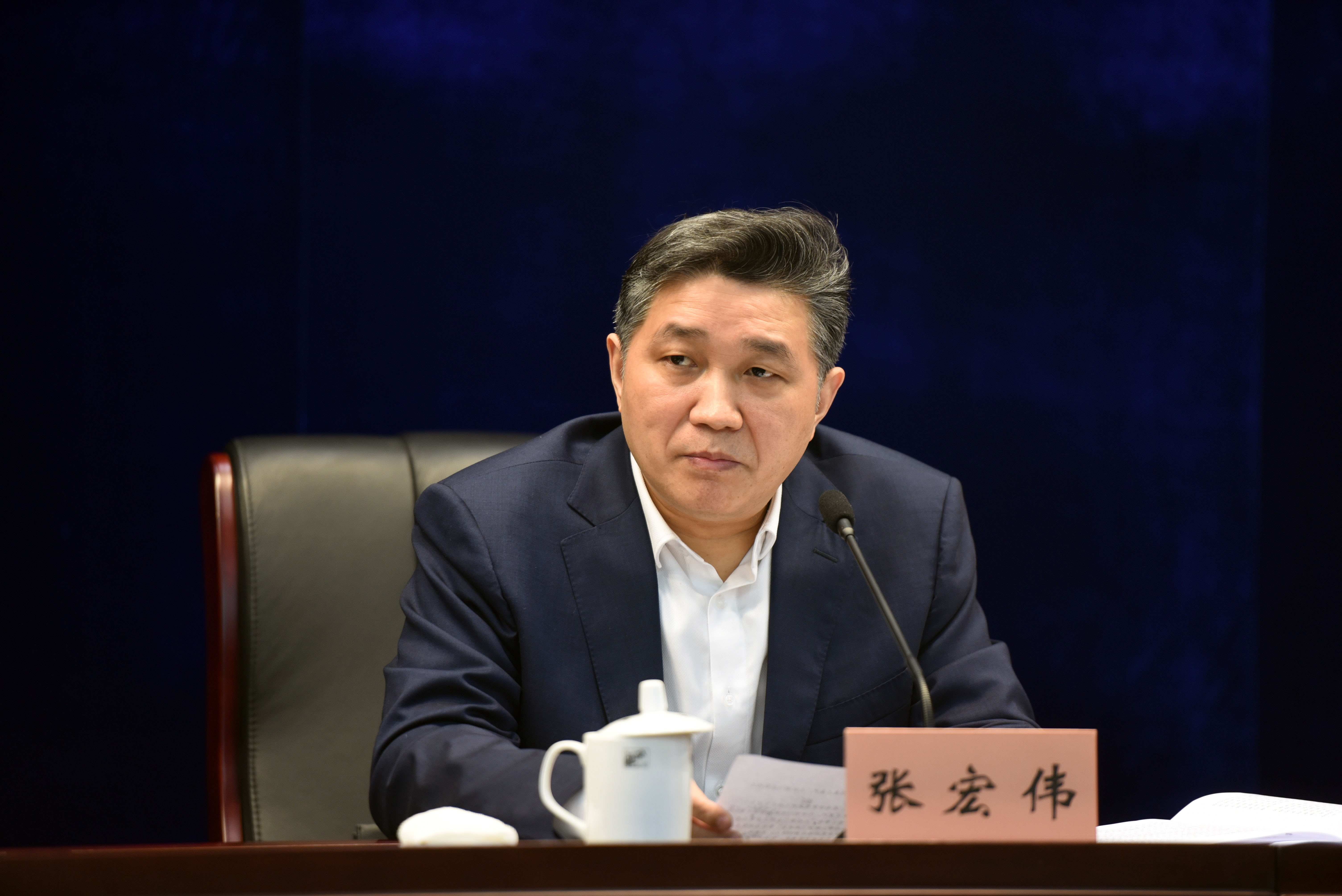 省人力资源社会保障厅副厅长 张宏伟