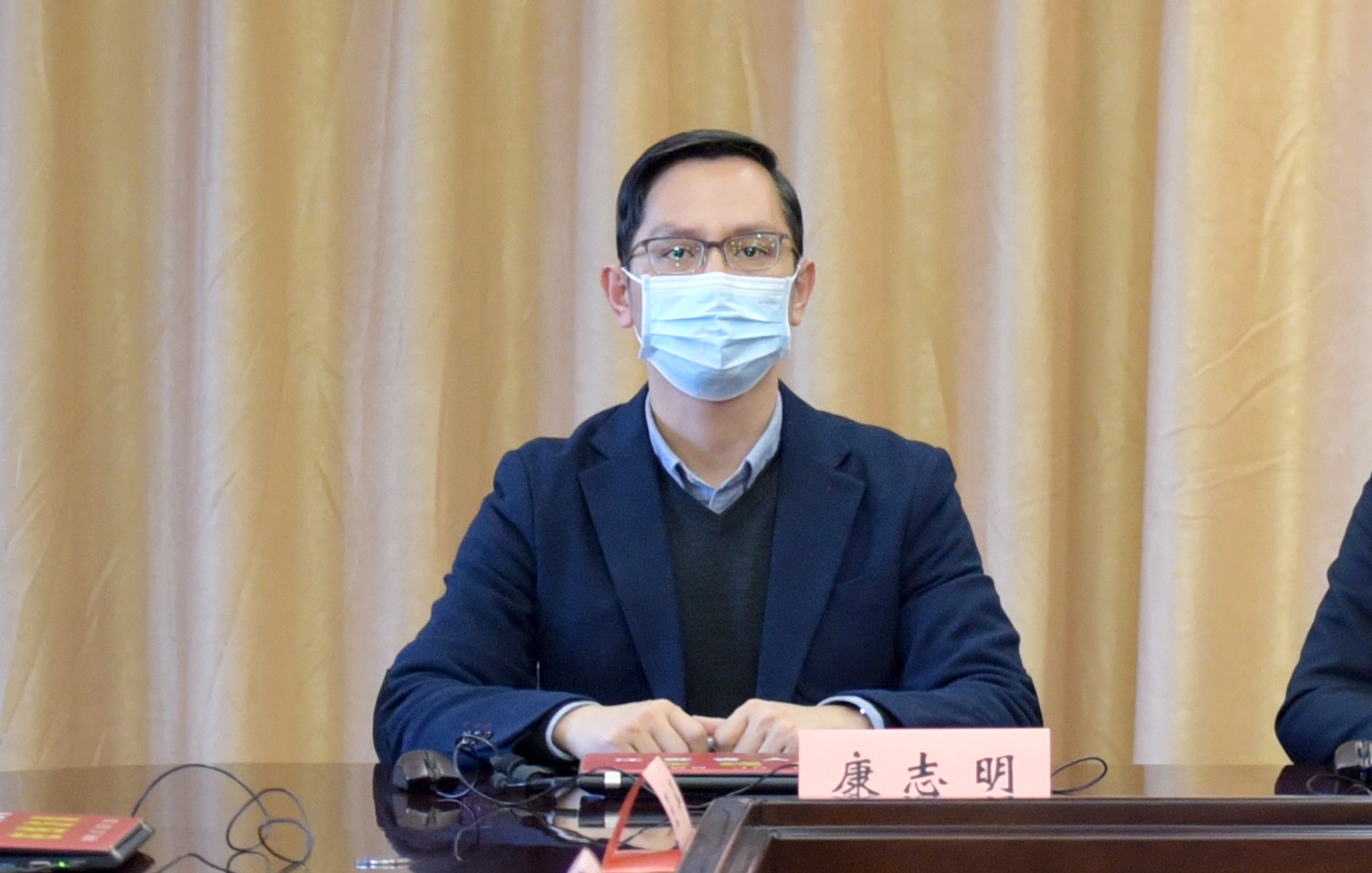 省气象台台长 康志明
