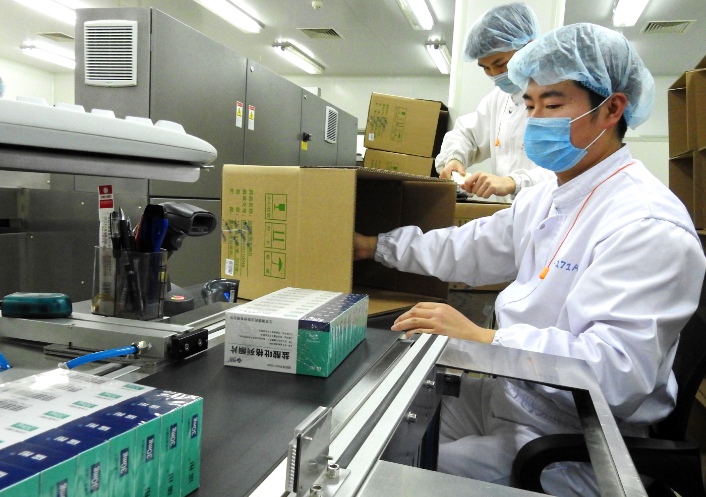 连云港:药企复工生产忙