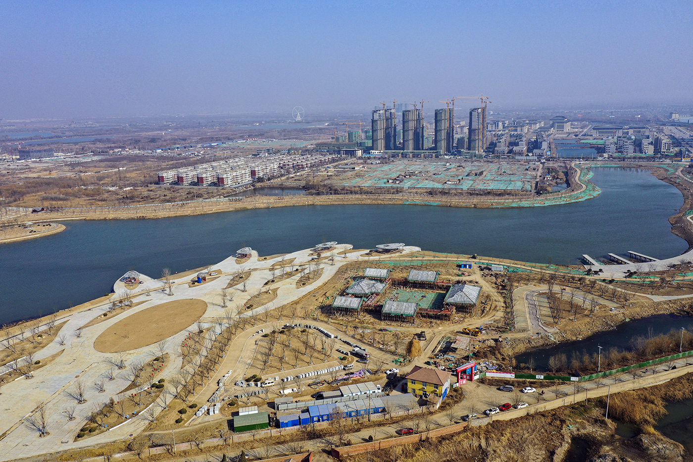 徐州:解忧湖城市公园项目有序推进