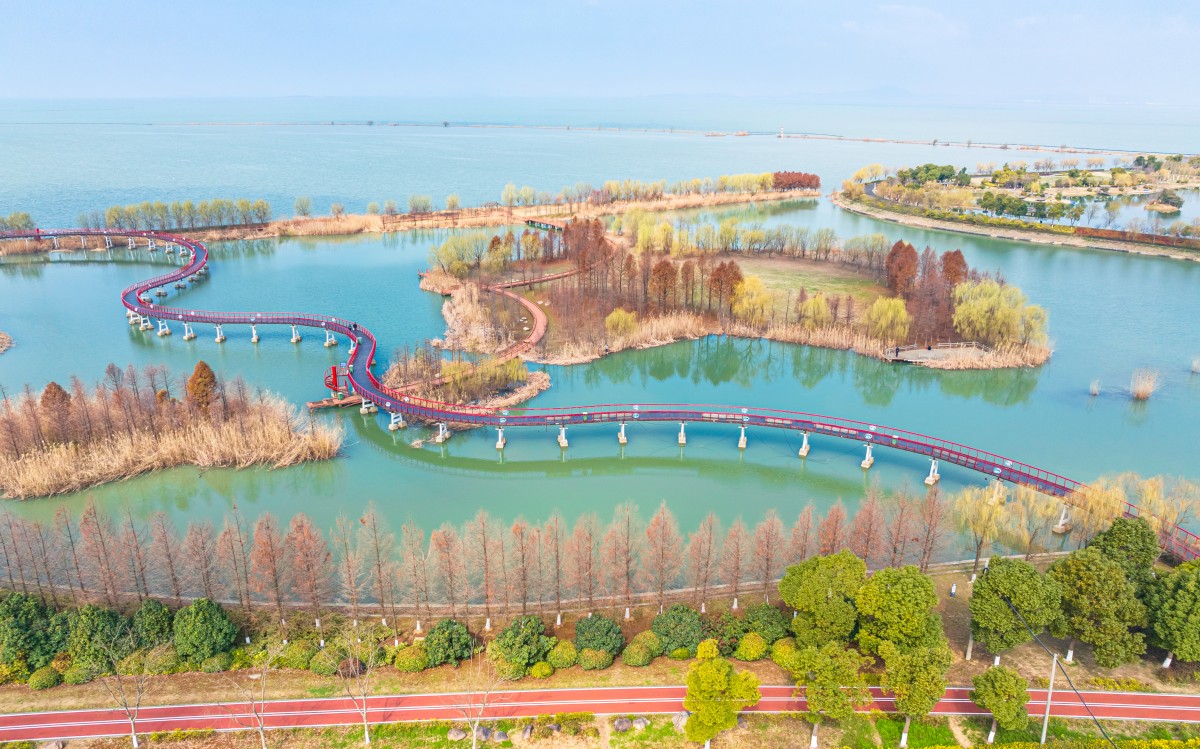 苏州生态公园景如画