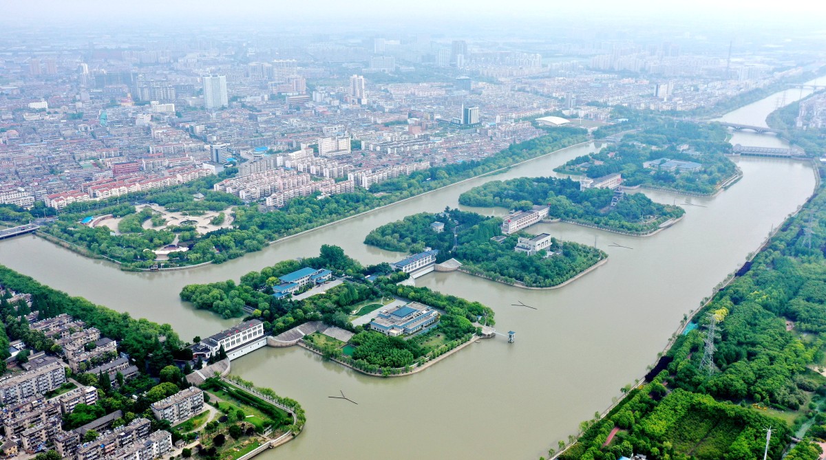 截至目前,作为南水北调东线源头的扬州市江都区已累计向北调水超过544